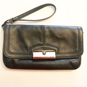 Authentic Coach Large Wristlet
